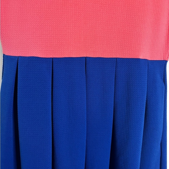 LuLaRoe Amelia Color Block Dress Size Medium - Picture 6 of 14